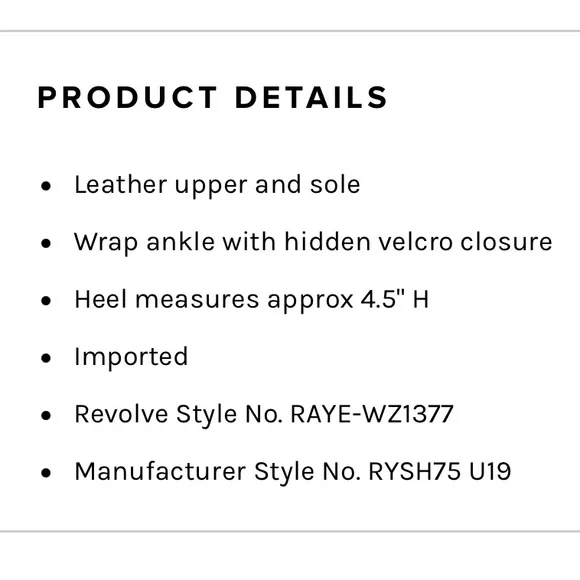 RAYE Clara Heel White - Picture 4 of 10